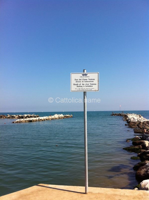 Foce fiume Ventena a Cattolica (RN)