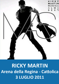 Concerto Ricky Martin Cattolica 2011